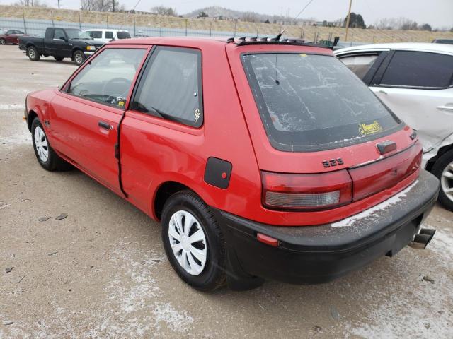 JM1BG2320M0244086 - 1991 MAZDA 323 BASE RED photo 2