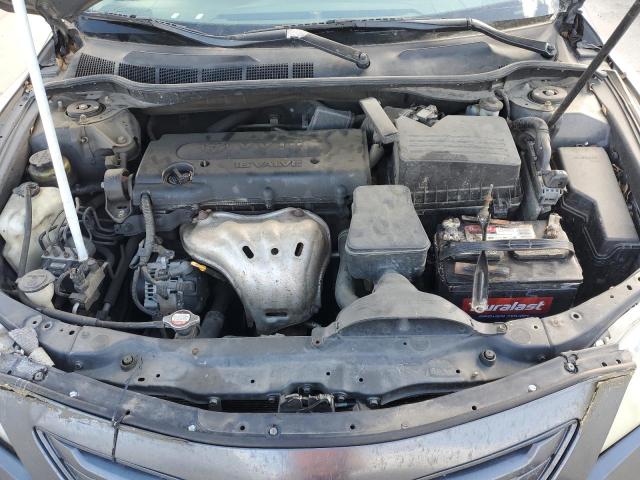 4T1BE46K27U592445 - 2007 TOYOTA CAMRY GRAY photo 11