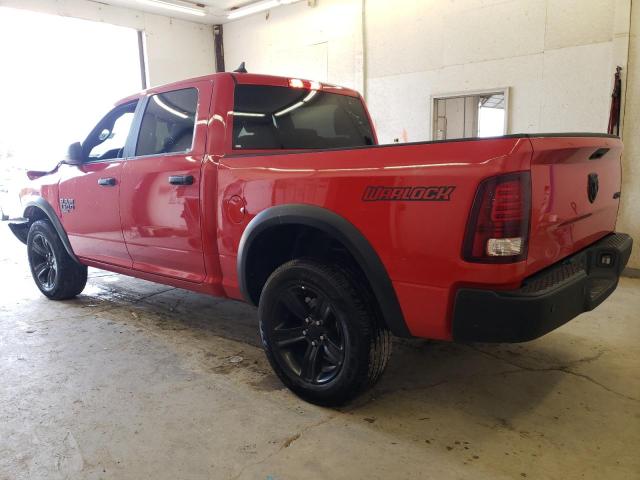 1C6RR7LG6NS215822 - 2022 RAM 1500 CLASS RED photo 2