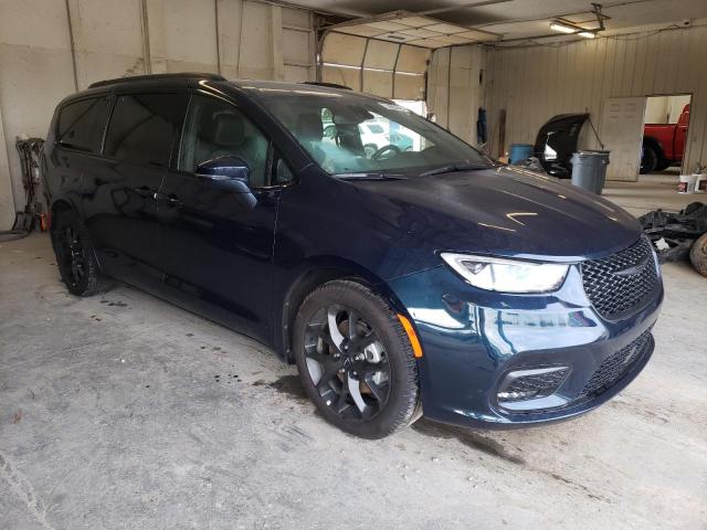 2C4RC1BG3NR199573 - 2022 CHRYSLER PACIFICA T Կապույտ լուսանկար 4