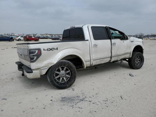 1FTFW1EV6AFC29414 - 2010 FORD F150 SUPER WHITE photo 3