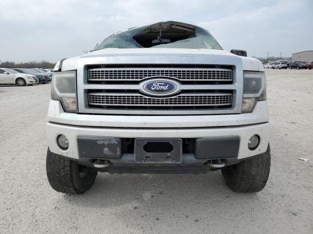 1FTFW1EV6AFC29414 - 2010 FORD F150 SUPER WHITE photo 5