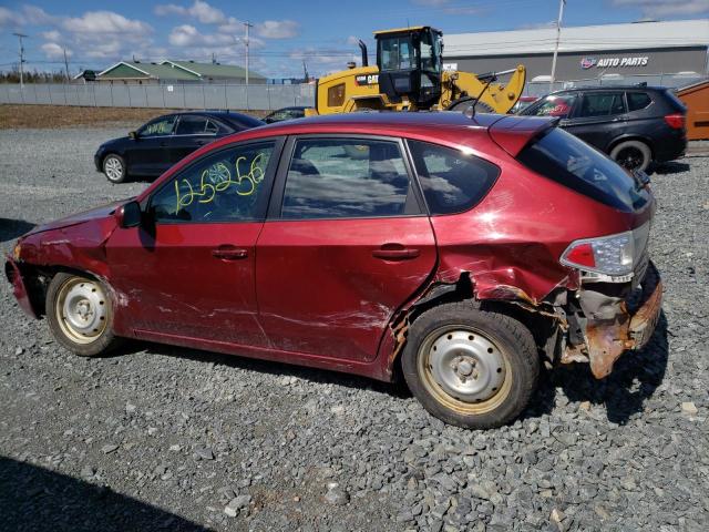 JF1GH6B62BG827607 - 2011 SUBARU IMPREZA 2. RED photo 9