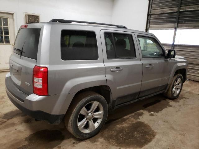 1C4NJRFB3ED810111 - 2014 JEEP PATRIOT LA GRAY photo 3