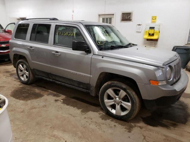 1C4NJRFB3ED810111 - 2014 JEEP PATRIOT LA GRAY photo 4