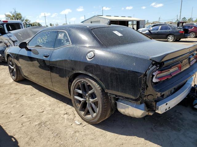 2C3CDZJG7NH215738 - 2022 DODGE CHALLENGER BLACK photo 2