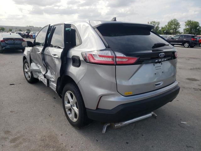 2FMPK3G91MBA34639 - 2021 FORD EDGE SE SILVER photo 3