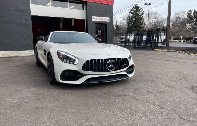 WDDYK7HA5JA018630 - 2018 MERCEDES-BENZ AMG GT WHITE photo 1