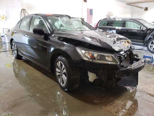 1HGCR2F37FA264871 - 2015 HONDA ACCORD LX BLACK photo 1