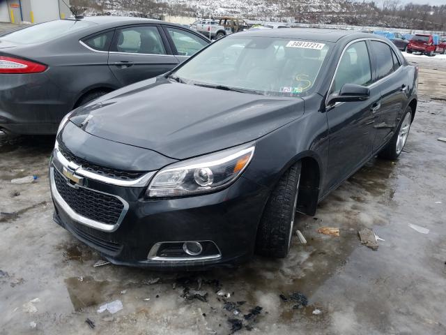 1G11J5SX3EF158306 - 2014 CHEVROLET MALIBU LTZ შავი ფოტო 2