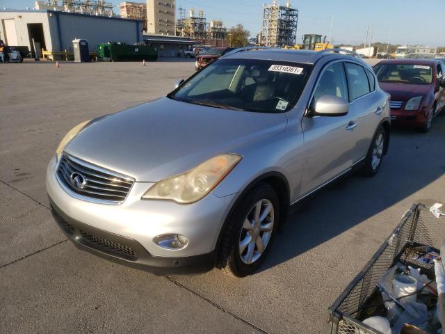 JNKAJ09E78M303053 - 2008 INFINITI EX35 BASE SILVER photo 2