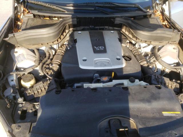 JNKAJ09E78M303053 - 2008 INFINITI EX35 BASE SILVER photo 7