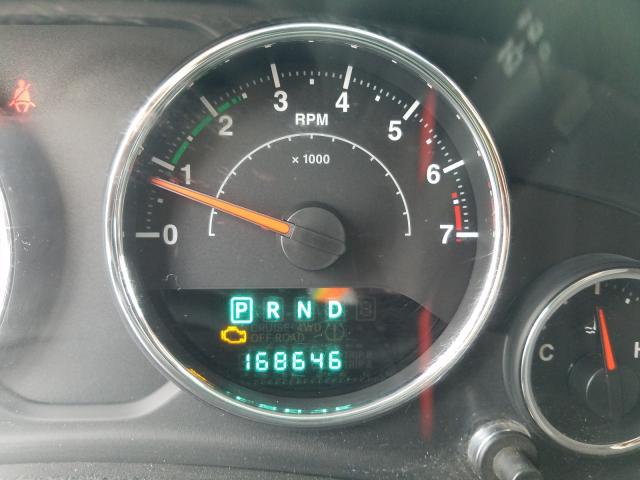 1C4AJWAG8CL126318 - 2012 JEEP WRANGLER S BLACK photo 8