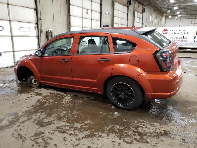 1B3HB48B97D595039 - 2007 DODGE CALIBER SX ORANGE photo 2