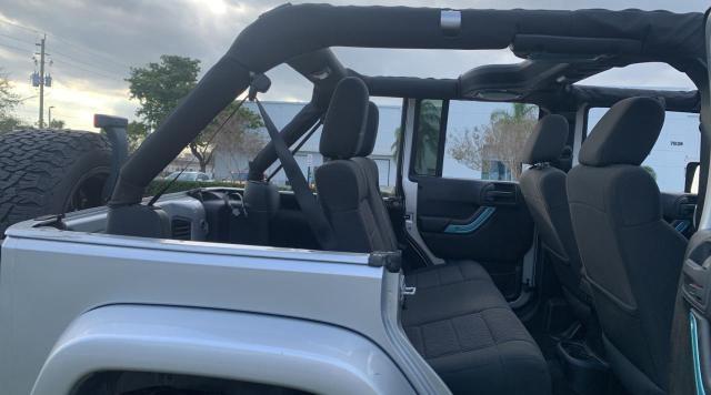 1J4BA5H19BL597855 - 2011 JEEP WRANGLER U SILVER photo 6