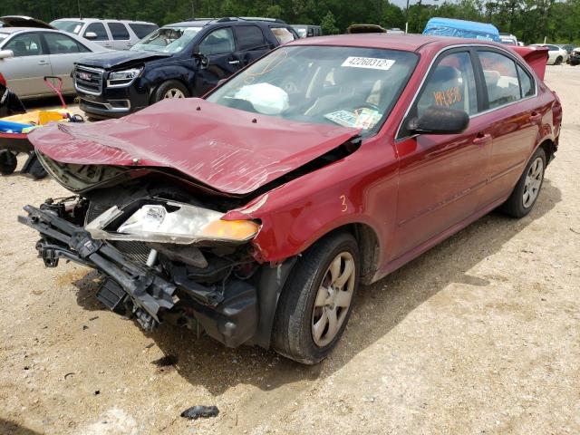 KNAGE228295297347 - 2009 KIA OPTIMA RED photo 2