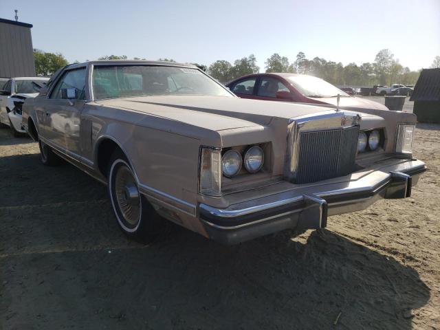 9Y89S748699 - 1979 LINCOLN MARK V BEIGE photo 1