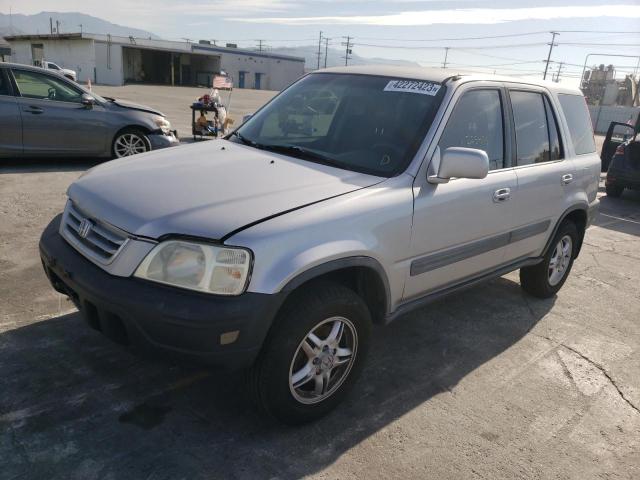 JHLRD18601C013215 - 2001 HONDA CR-V EX SILVER photo 1