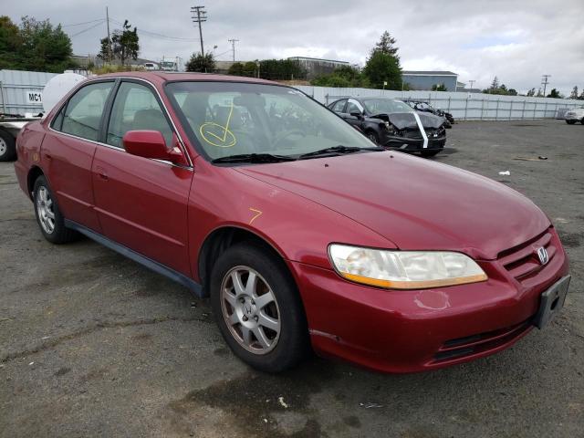 JHMCG66812C000338 - 2002 HONDA ACCORD EX RED photo 1