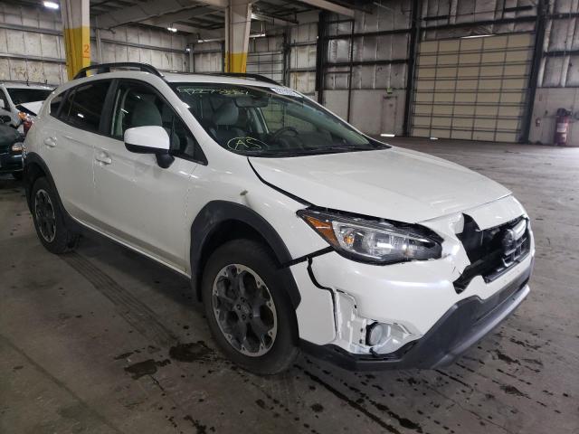 JF2GTAEC2M8321254 - 2021 SUBARU CROSSTREK WHITE photo 1