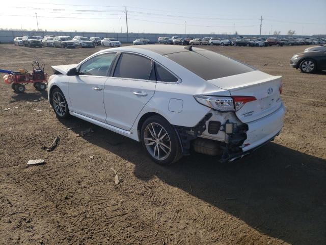 5NPE34AB3FH067871 - 2015 HYUNDAI SONATA SPO WHITE photo 3