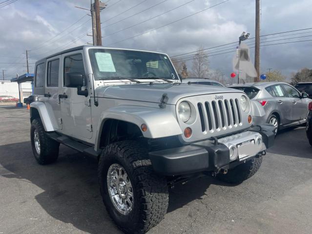 1J4GA59188L553343 - 2008 JEEP WRANGLER U SILVER photo 1
