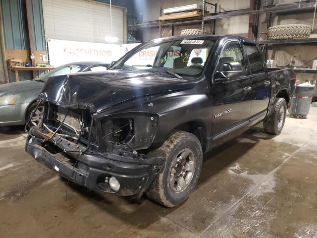1D7HU18D64S607606 - 2008 DODGE RAM 2500 S BLACK photo 2
