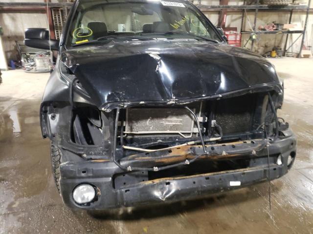 1D7HU18D64S607606 - 2008 DODGE RAM 2500 S BLACK photo 9