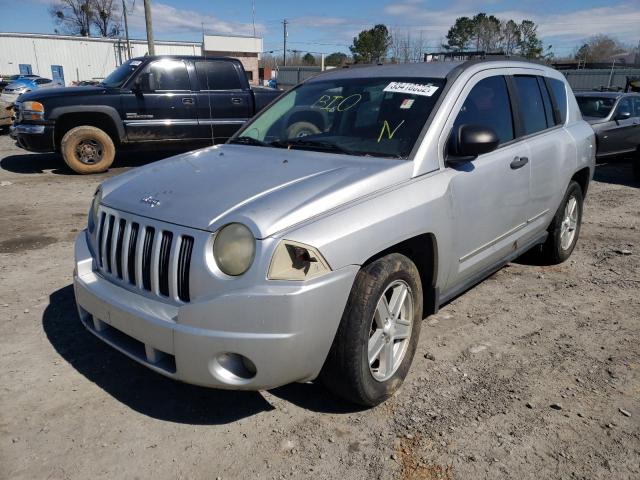 1J8FT47048D767183 - 2008 JEEP COMPASS SP SILVER photo 2