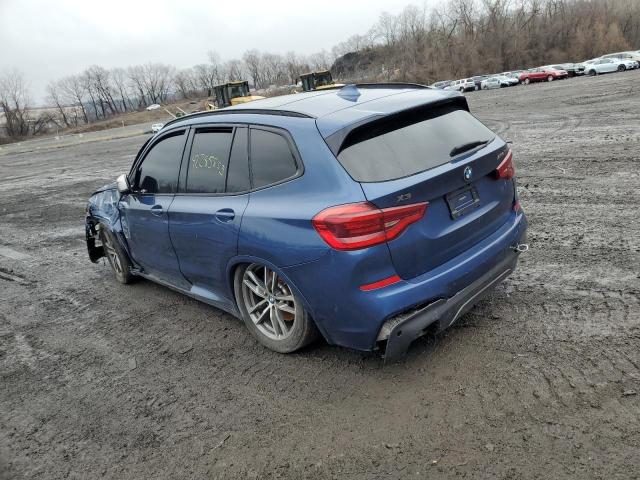 5UXTS3C56J0Y97518 - 2018 BMW X3 XDRIVEM BLUE photo 2