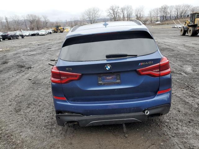 5UXTS3C56J0Y97518 - 2018 BMW X3 XDRIVEM BLUE photo 6