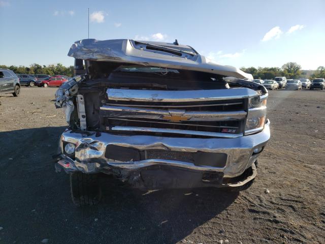 1GC1KVEY9JF246487 - 2018 CHEVROLET SILVERADO SILVER photo 9