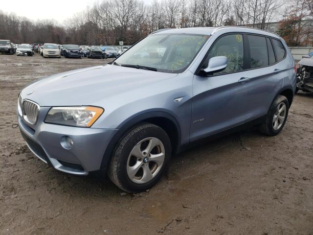 5UXWX5C57BL708840 - 2011 BMW X3 XDRIVE2 BLUE photo 1