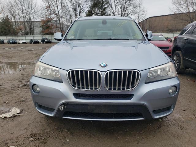 5UXWX5C57BL708840 - 2011 BMW X3 XDRIVE2 BLUE photo 5