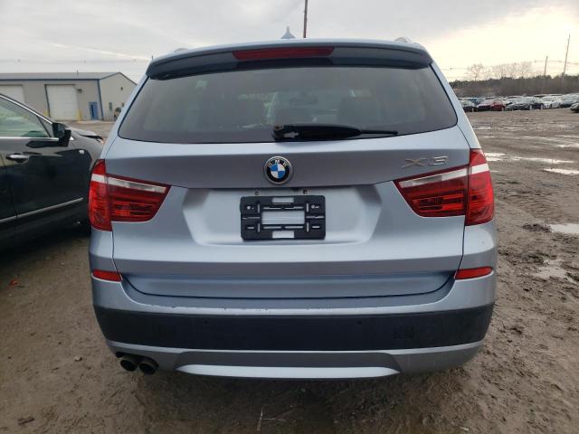 5UXWX5C57BL708840 - 2011 BMW X3 XDRIVE2 BLUE photo 6