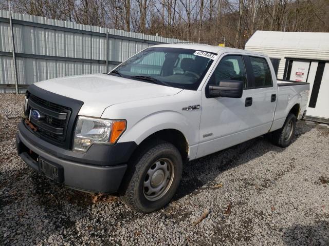 1FTFW1ET5DKD48873 - 2013 FORD F150 SUPER WHITE photo 1