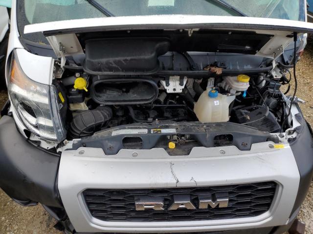 3C6LRVAG9ME516308 - 2021 RAM PROMASTER WHITE photo 12