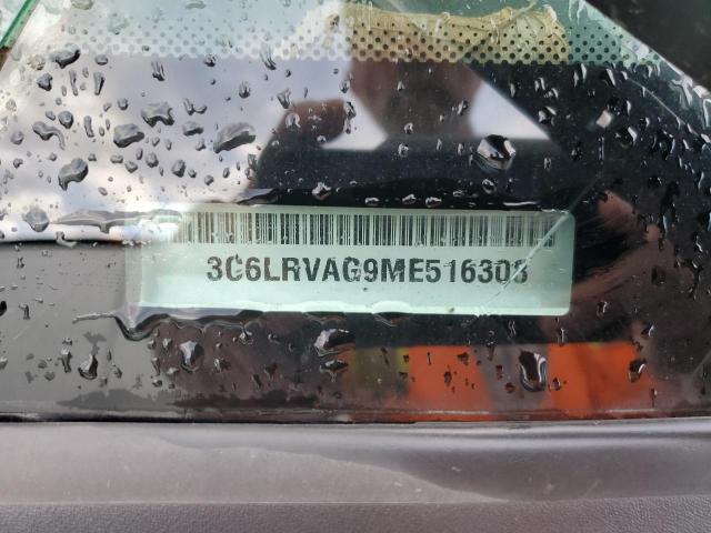 3C6LRVAG9ME516308 - 2021 RAM PROMASTER WHITE photo 13
