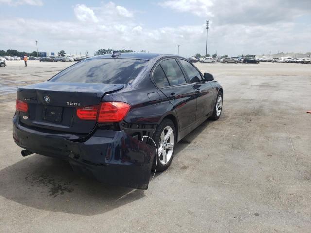 WBA3C3C5XFP663621 - 2015 BMW 320 I XDRI BLUE photo 4