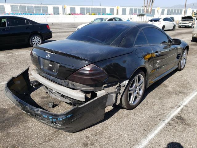 WDBSK75FX3F059839 - 2003 MERCEDES-BENZ SL 500R BLACK photo 4