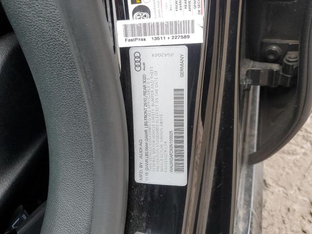 WAUW2AFC9GN103925 - 2016 AUDI S7 PRESTIG BLACK photo 13