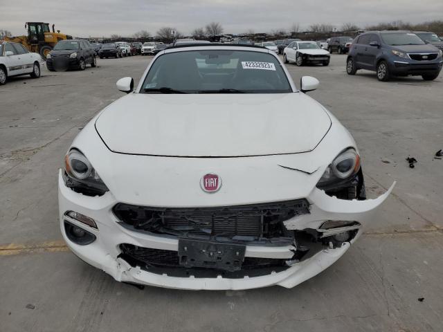 JC1NFAEK0H0105912 - 2017 FIAT 124 SPIDER WHITE photo 5