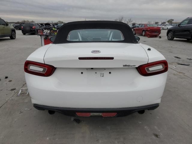 JC1NFAEK0H0105912 - 2017 FIAT 124 SPIDER WHITE photo 6