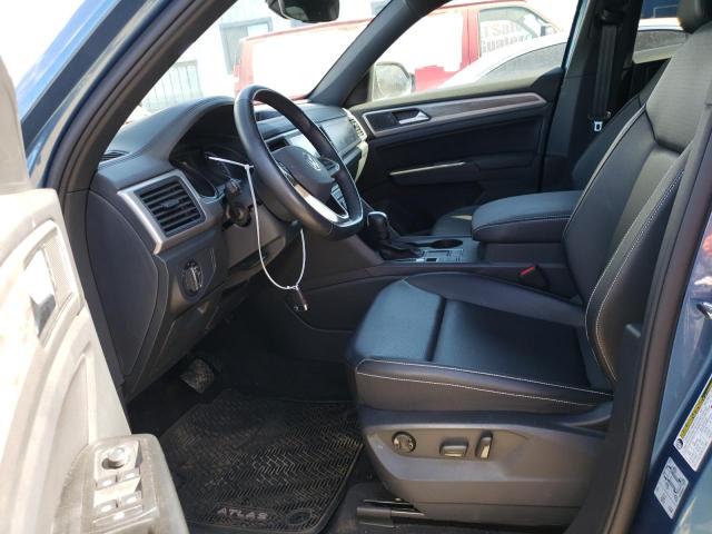 1V25E2CA4LC226230 - 2020 VOLKSWAGEN ATLAS CROS ლურჯი ფოტო 7