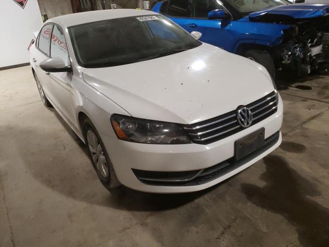 1VWAP7A3XCC101323 - 2012 VOLKSWAGEN PASSAT SE WHITE photo 1