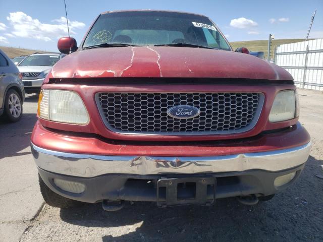 1FTRX08L0XKB64753 - 2005 FORD F150 SUPER RED photo 9