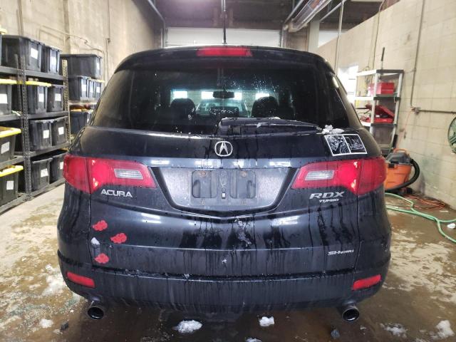 5J8TB18537A008130 - 2007 ACURA RDX BLACK photo 6