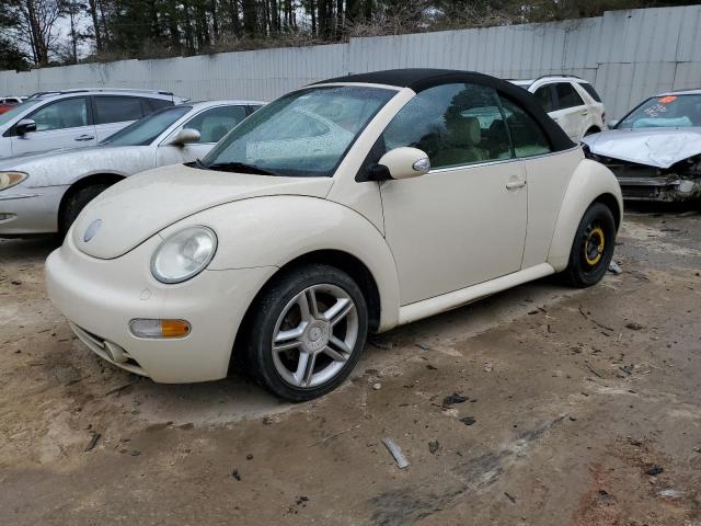 3VWCD31Y35M305372 - 2005 VOLKSWAGEN NEW BEETLE CREAM photo 1