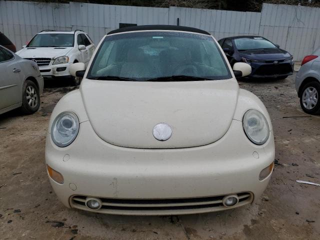 3VWCD31Y35M305372 - 2005 VOLKSWAGEN NEW BEETLE CREAM photo 5