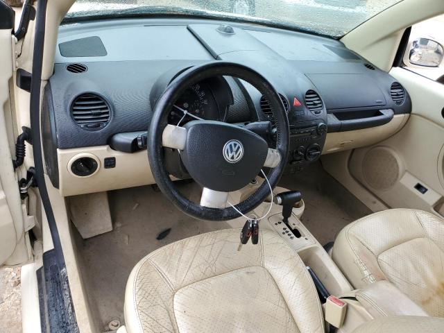 3VWCD31Y35M305372 - 2005 VOLKSWAGEN NEW BEETLE CREAM photo 8